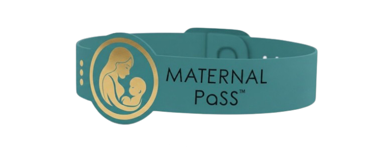 Purple MaternalPaSS Wristband